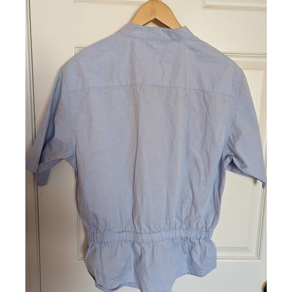 NWOT Athleta Derek Liam IOC Short Sleeve Button Down Shirt Small - Picture 3 of 12